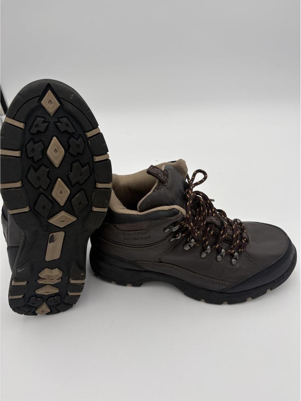 Vintage Weatherproof Waterproof Kyle Hiking Boots Brown Size 8M